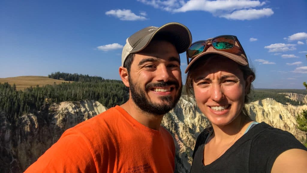 Yellowstone-National-Park-Montana-Elopement-selfie