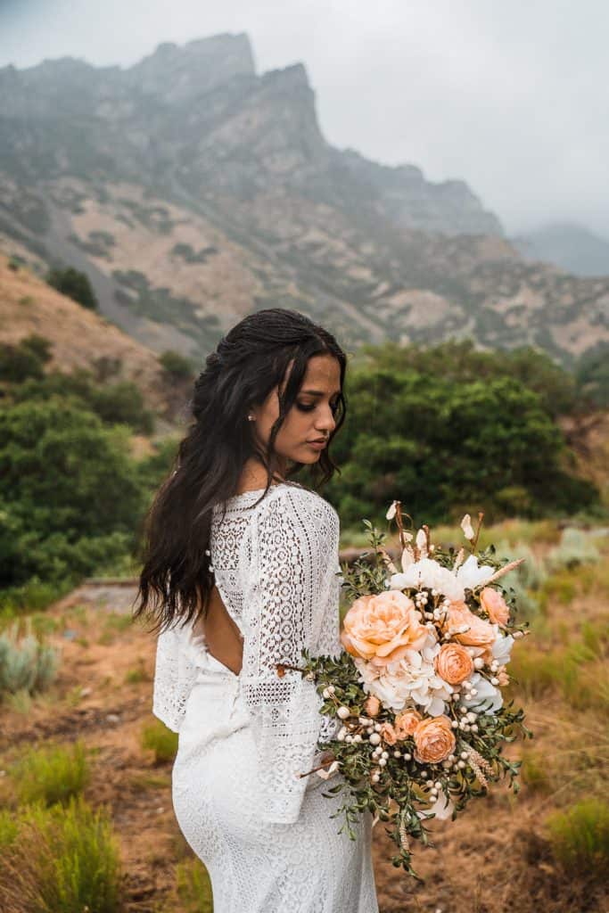 Utah Elopement Inspiration in Slate Canyon | Forever to the Moon