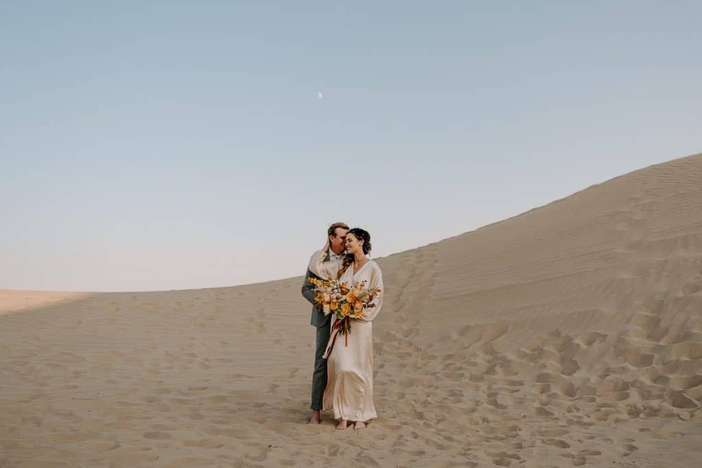 Little Sahara Sand Dunes Elopement Inspo Utah | Forever to the Moon