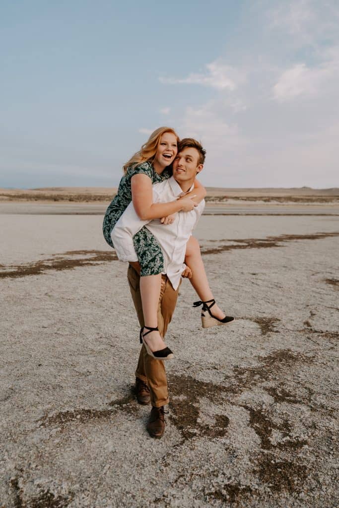 antelope-island-adventure-couples-engagement-utah-forever-to-the-moon