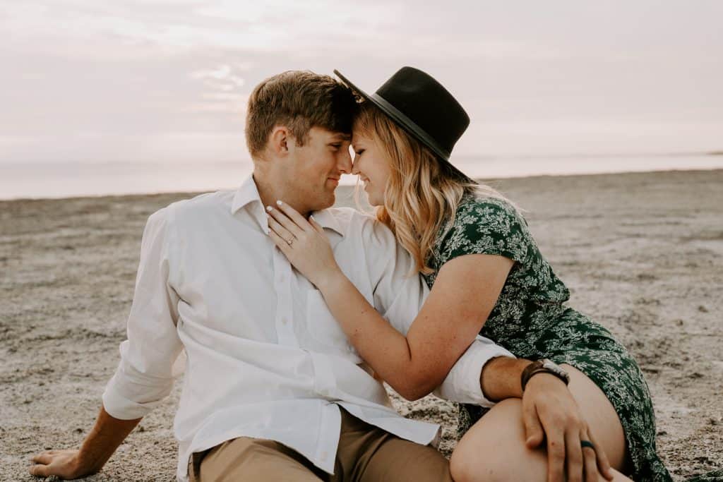 antelope-island-adventure-couples-engagement-utah-forever-to-the-moon