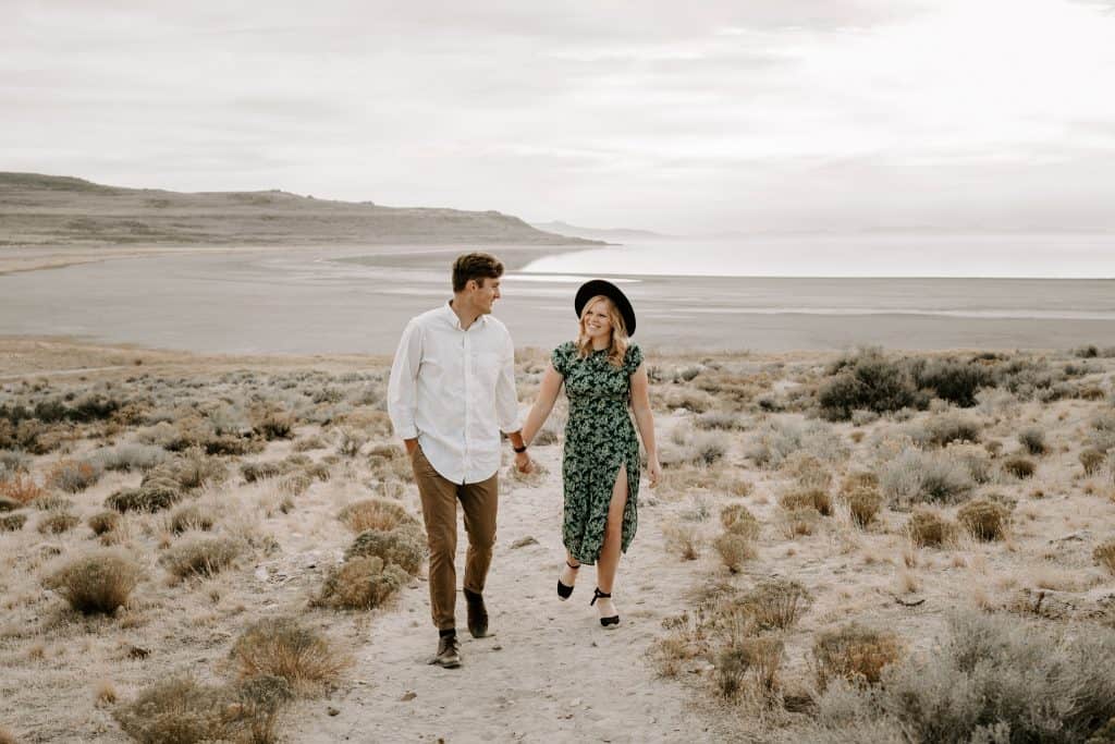 antelope-island-adventure-couples-engagement-utah-forever-to-the-moon