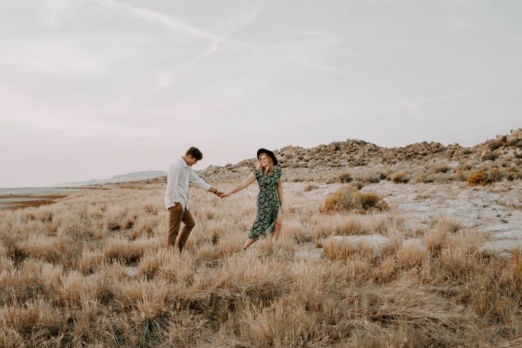 antelope-island-adventure-couples-engagement-utah-forever-to-the-moon