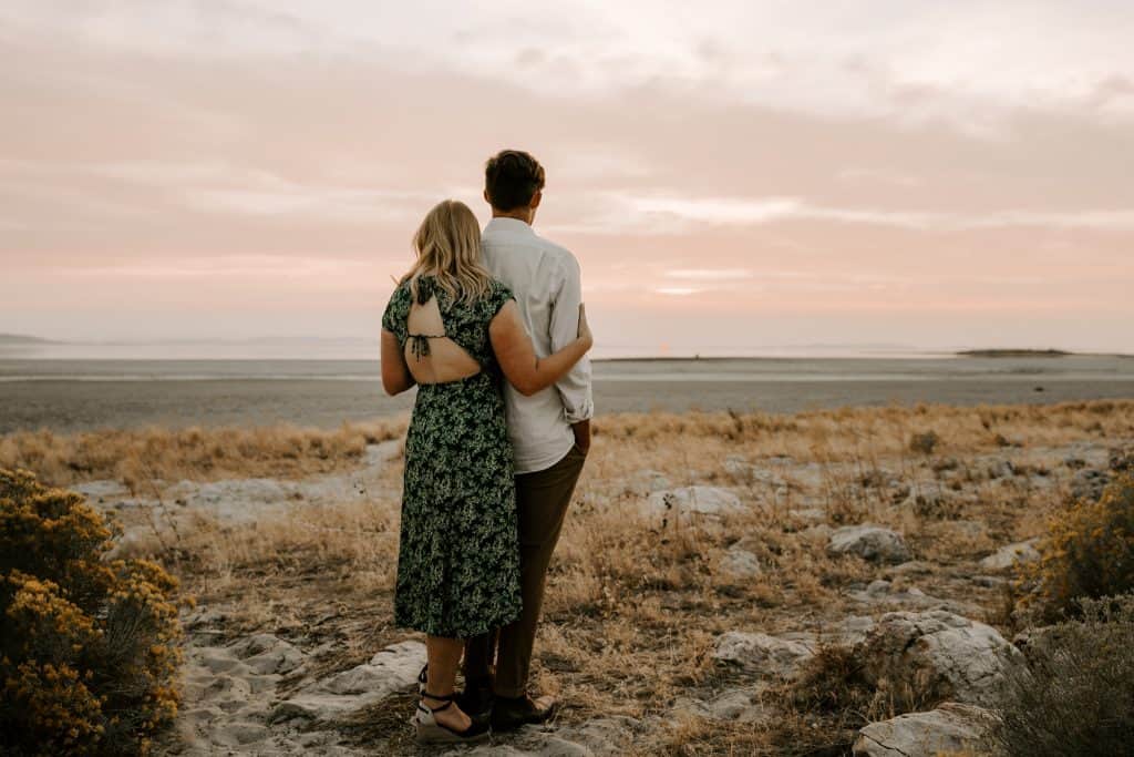 antelope-island-adventure-couples-engagement-utah-forever-to-the-moon