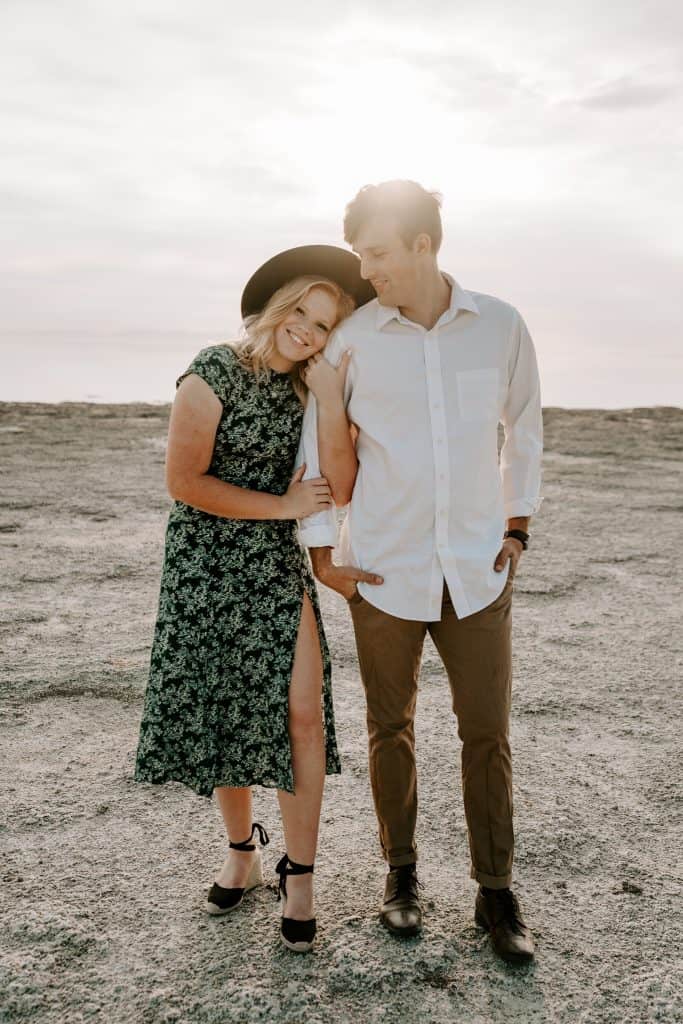 antelope-island-adventure-couples-engagement-utah-forever-to-the-moon