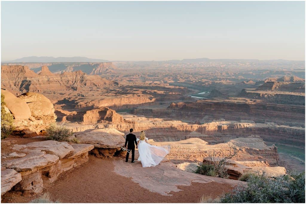 canyonlands national park photoshoot for moab elopement day.
