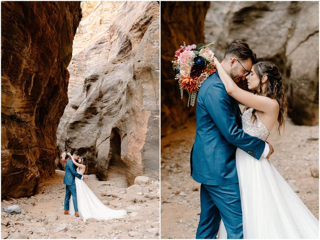elope in Zion National Park