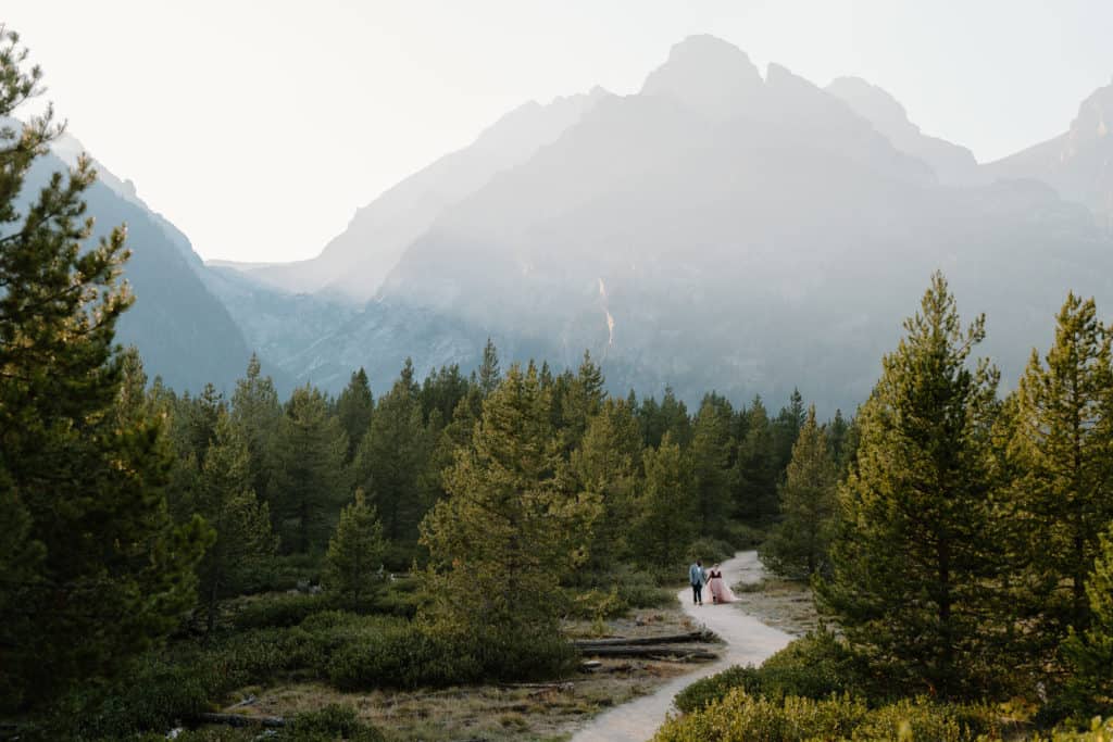 national park wedding